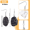 9 Pairs 316 Surgical Stainless Steel Dangle Earrings EJEW-GA00005-01-2