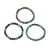 Gemstone Beads Stretch Bracelets BJEW-JB13295-2