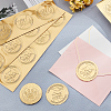Self Adhesive Gold Foil Embossed Stickers DIY-WH0211-118-7