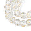 Crackle Transparent Glass Beads Strands GLAA-N030-8mm-01J-3