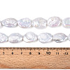 Natural Baroque Keshi Pearl Beads Strands PEAR-S020-T10-01-5
