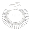 Bohemian Alloy Coin Tassel Waist Chains AJEW-WH0596-933P-1