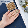600Pcs 304 Stainless Steel Beads STAS-BC0004-20-3