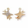 Alloy Crystal Rhinestone Pendants ALRI-K049-05G-2