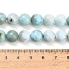 Natural Larimar Beads Strands GG-CBA007A-B01-10mm-5