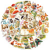 50Pcs Fairy Tale world Animals PVC Self-Adhesive Stickers PW-WG2199C-01-2