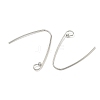 Brass Earring Hooks KK-G557-50P-2