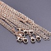 Unisex 304 Stainless Steel Cable Chain Necklaces VJ7708-8-1