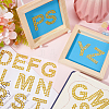 4 Sheets Rhinestone Stickers DIY-SP0003-92B-3