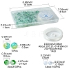 DIY Round Acrylic Beads Bracelets Making Kits DIY-FS0007-02D-4