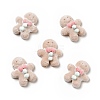Christmas Opaque Resin Cabochons LS-RESI-G042-A01-1