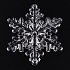 Transparent Acrylic Connector Charms TACR-T028-07A-2