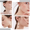 SUNNYCLUE DIY Imitation Jade Pendant Earring Making Kit DIY-SC0018-50-6
