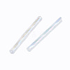 Transparent Glass Bugle Beads SEED-T005-15-A02-4