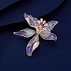 Iris Flower Enamel Pins PW-WGC4E38-01-1