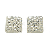 Non-Tarnish 304 Stainless Steel Stud Earring Findings STAS-Q225-01A-1