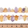 Natural Ametrine Beads Strands G-Z091-A41-5