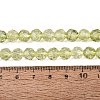 Crackle Transparent Glass Beads Strands GLAA-N068-06A-08-4