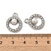 Alloy with Rhinestone Pendants FIND-B032-19P-3