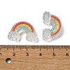 Transparent Epoxy Resin Decoden Cabochons CRES-I030-05A-3