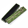 Flower Printed Cardboard Jewelry Necklace Boxes CBOX-T006-06A-2