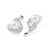 Alloy Rhinestone Pendants ALRI-C008-60P-3