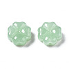 Spray Painted Glass Beads GLAA-N035-019-A02-2