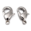 Tarnish Resistant Polished 316 Surgical Stainless Steel Lobster Claw Clasps STAS-R072-23-2