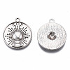 Tibetan Style Alloy Pendants PALLOY-S120-277-NR-3