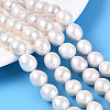 Natural Nucleated Baroque Keshi Pearl Beads Strands PEAR-S020-L18-1