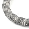 Non-Tarnish 304 Stainless Steel Twisted Bangles for Women BJEW-G706-01A-P-2