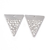 304 Stainless Steel Pendants STAS-B031-20P-1