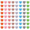 Printed Opaque Resin Cabochons CRES-TA0001-72A-3