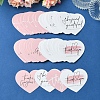 4 Bags 4 Styles Coated Paper Thank You Greeting Card DIY-FS0007-88-2