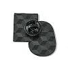 Black Alloy Brooches JEWB-G036-10D-2