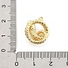 Brass Micro Pave Cubic Zirconia Pendants KK-M321-01G-G02-3