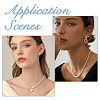 2 Strands 2 Styles Natural Cultured Freshwater Pearl Beads Strands PEAR-HS0001-25A-6