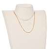 304 Stainless Steel Venetian Chain/Box Chain Necklaces NJEW-JN02976-01-4