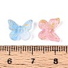 Gradient Color Transparent Acrylic Beads OACR-SZC0009-01-3