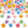 60Pcs Opaque Resin Pendants RESI-ME0001-43-1