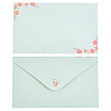 BENECREAT 10 Sets 10 Styles Paper Envelopes & Letter Papers Set DIY-BC0002-81-6