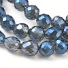 Electroplate Glass Beads Strands EGLA-L018-A-FR03-2