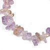 Unisex Chip Natural Ametrine Beaded Stretch Bracelets BJEW-S143-52-3