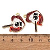 Halloween Alloy Enamel Pendants LS-STAS-I354-01G-L-3