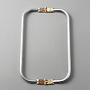 Aluminum Tube Purse Frames Set FIND-WH0146-22-2