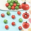 20Pcs 2 Colors Handmade Porcelain Beads PORC-FS0001-58-2