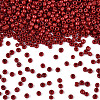 8/0 Opaque Colours Round Glass Seed Beads X-SEED-A010-3mm-45B-2