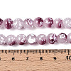 Baking Paint Glass Beads Strands DGLA-N015-8mm-05-4