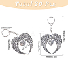10Pcs Alloy Keychain KEYC-SP0001-02-2