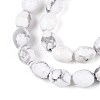 Natural Howlite Beads Strands G-T142-79-2